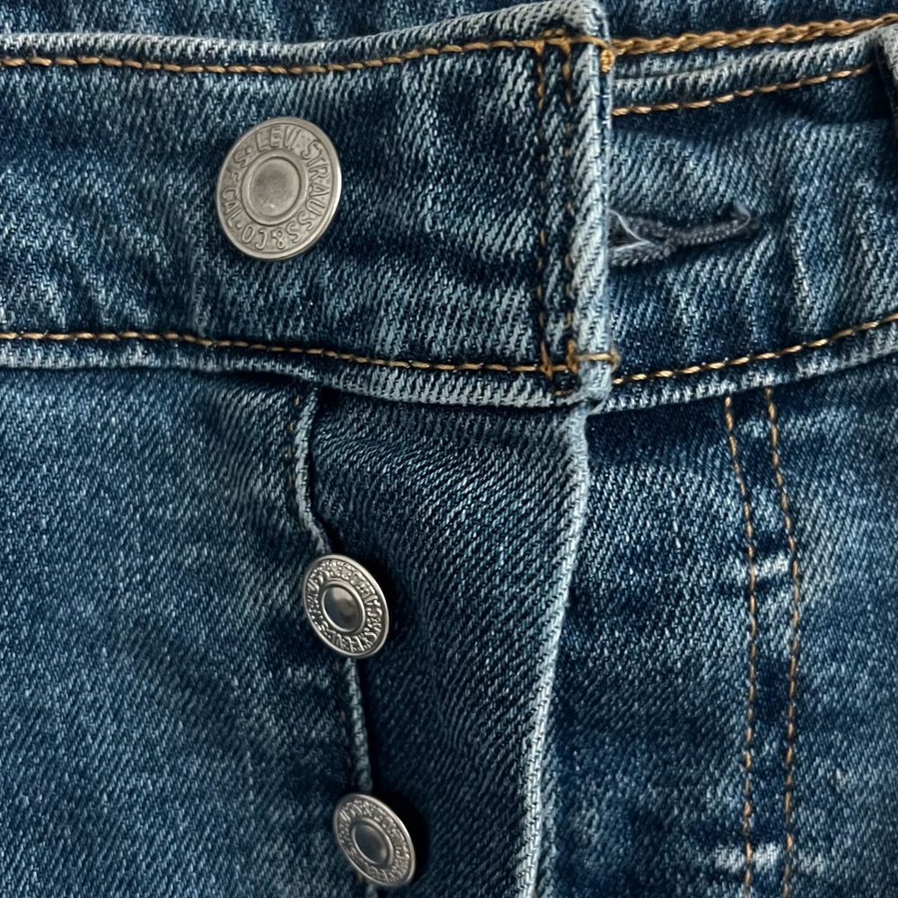 High Rise Blue Jeans - Picture 4 of 12